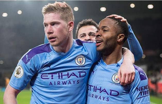  曼城德比大战三球完胜曼联  